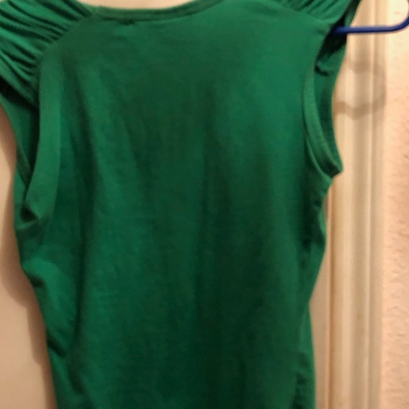 Emerald Green cap sleeve top by Energie - Picture 4 of 6